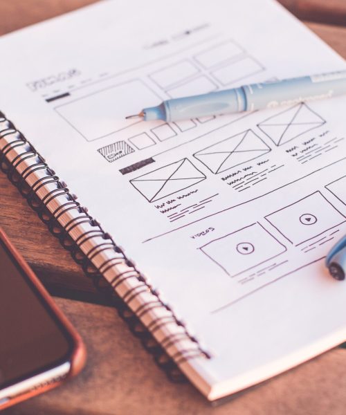 wireframe notebook